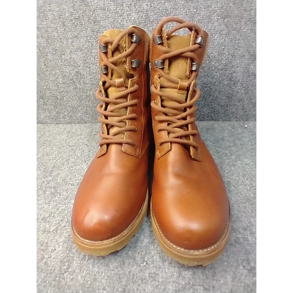 The North Face Bridgeton Mens 11 Brown Leather Work Boots PrimaLoft Primaloft